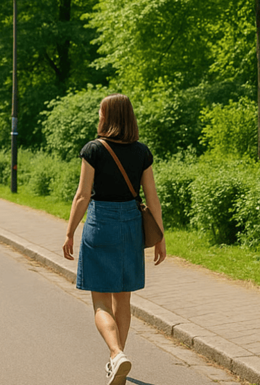 A pied pour la journée sans voiture
