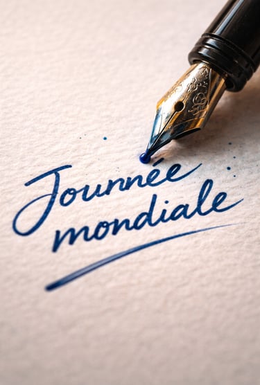 Journée mondiale de l’écriture manuscrite