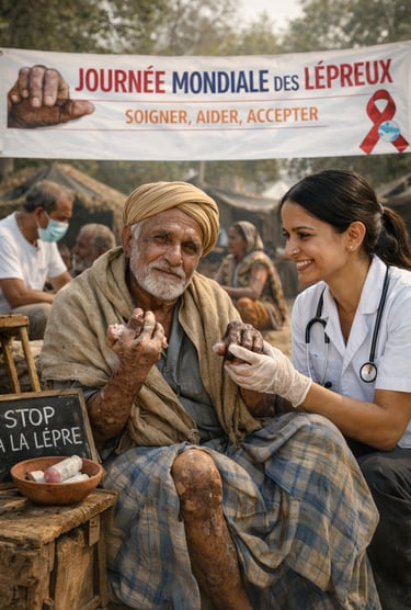 Journée mondiale des lépreux