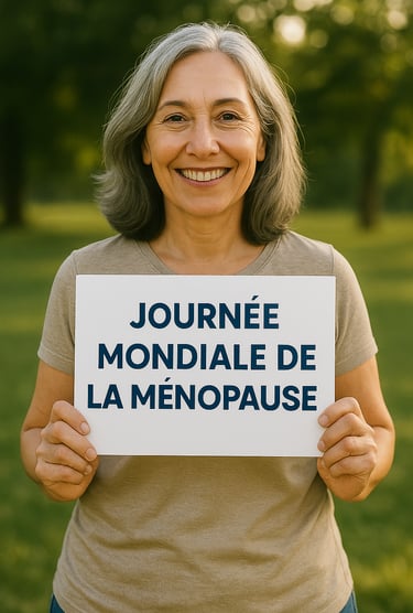 Photo - Illustration journée de la ménopause