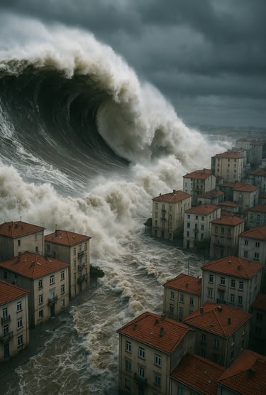 Illustration pour la journée mondiale de sensibilisation aux tsunamis