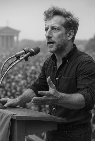 Discours pour la démocratie - Illustration Gauthier Leleu Journée Mondiale de la démocratie.