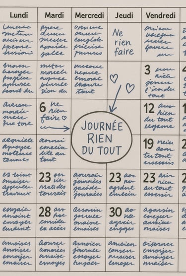 Journée mondiale de rien du tout