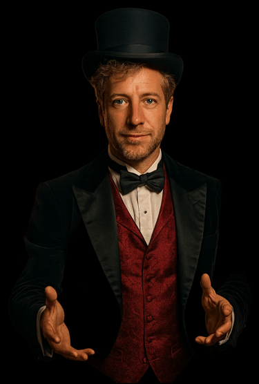 Magicien : Illustration Journée internationale des Artistes , Gauthier Leleu Journée mondiale