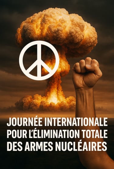 Illustration pour la journée internationale pour l’élimination totale des armes nucléaires