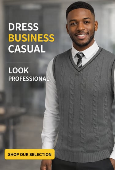 men's sleeveless sweater vest