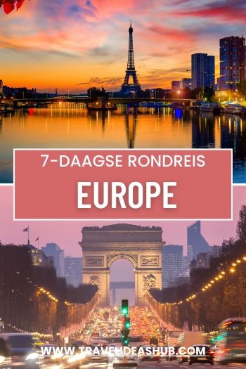 the eiffel tower in paris with the eiffel tower in the background