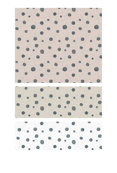 Organic watercolour circle seamless surface patterns for wallpaper, home decor and textile licensing