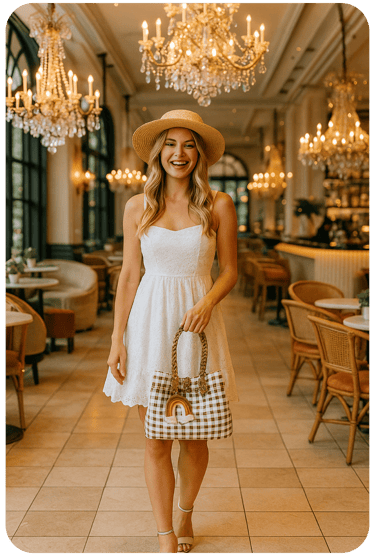 Eco-friendly handmade handwoven bag styled for sustainable fashion lifestyle