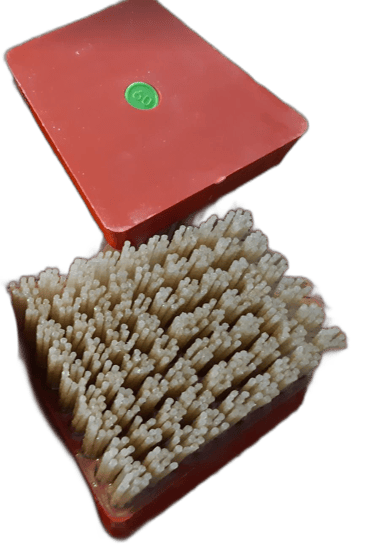 Brosse à vieillir carré diamant