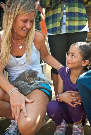 HANNAH AND FRIENDS TEAM UP WITH CHILDREN INTERNATIONAL