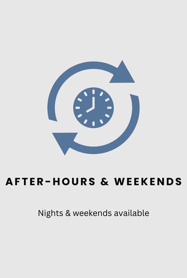 after-hours & weekends