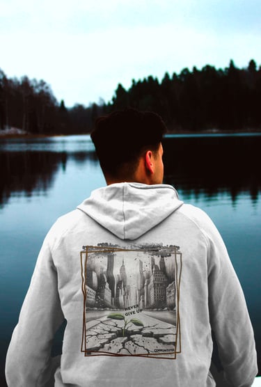 Never Give Up Hoodie