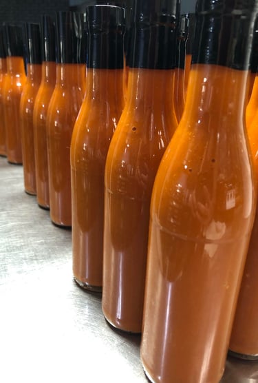 Hot Sauce Bottle, Packaging