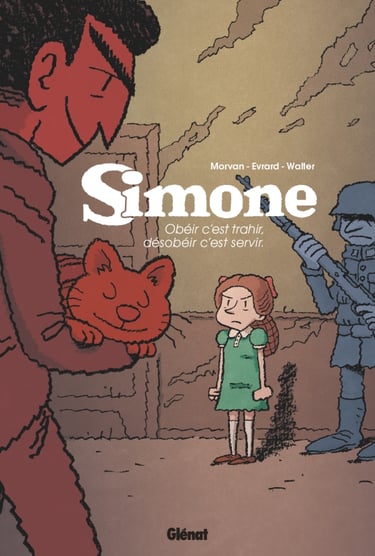 Première de couverture du tome 1 de la BD Simone