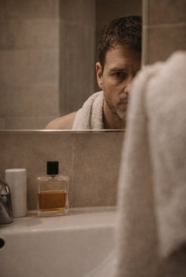 Viendome en el espejo