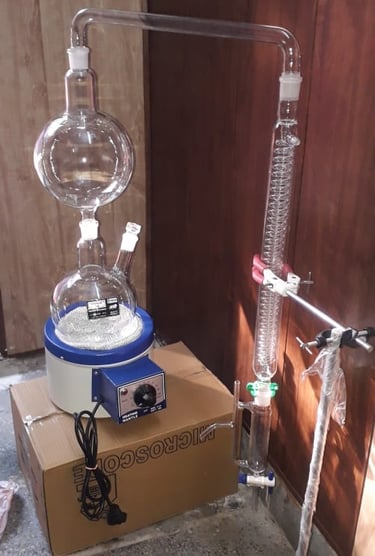 #Oil Distillation Apparatus