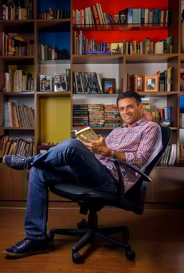 Rahul Dravid at 952 HAL Indiranagar