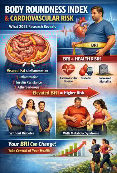 Body Roundness Index Explained: The #1 Indicator of Visceral Fat and Cardiovascular Risk