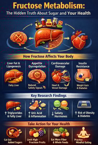 “Why Fructose Makes You Overeat: How It Disrupts the Brain’s Satiety and Reward Signals”