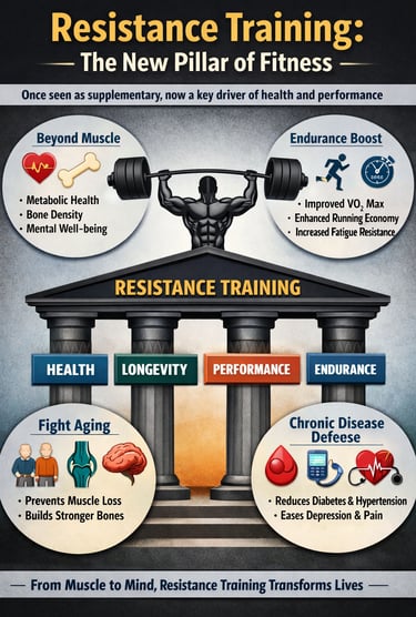 ✅ “Why Resistance Training Is the New Cardio: A 2026 Scientific Review of Health and Performance”