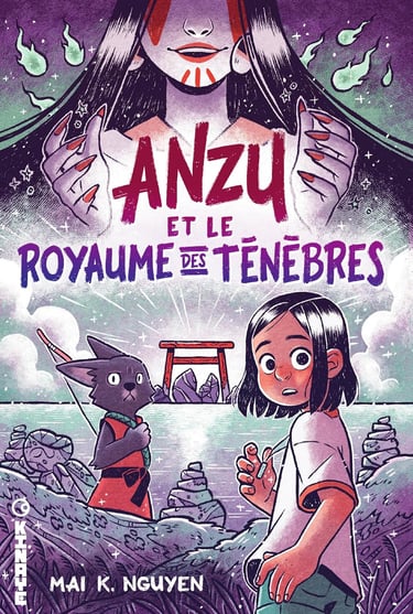 Première de couverture de la BD Anzu et le royaume des ténèbres