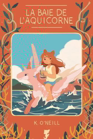 Première de couverture de la BD La baie de l'aquicorne de Kay O'Neill