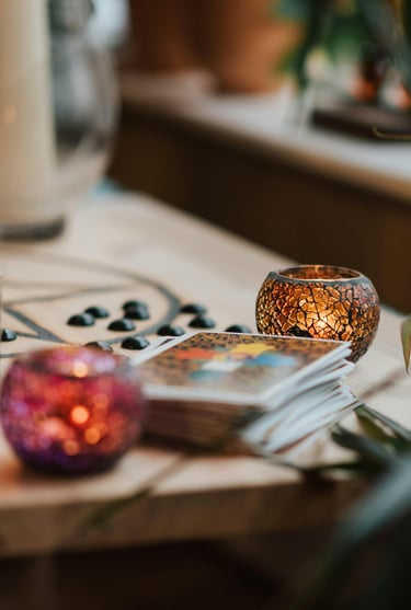 a candle lite up in a candlelighted candle holder