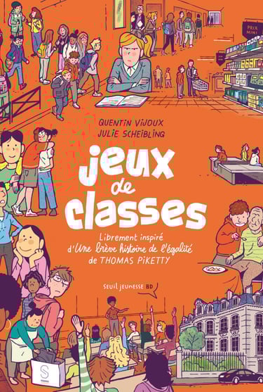 Première de couverture de la BD Jeux de classes
