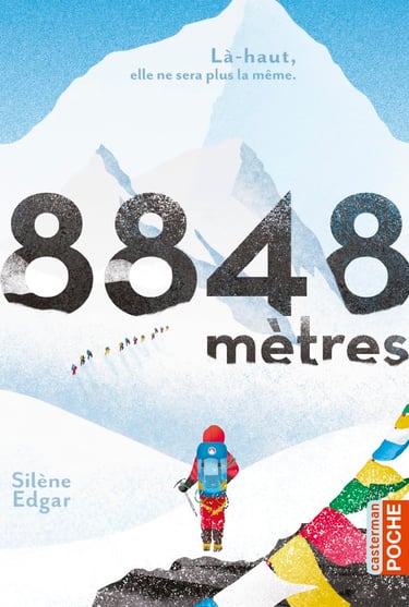 Première de couverture du roman 8848 mètres de Silène Edgar