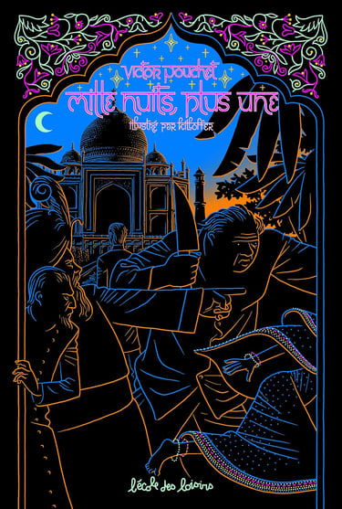 Première de couverture du roman Mille nuits, plus une