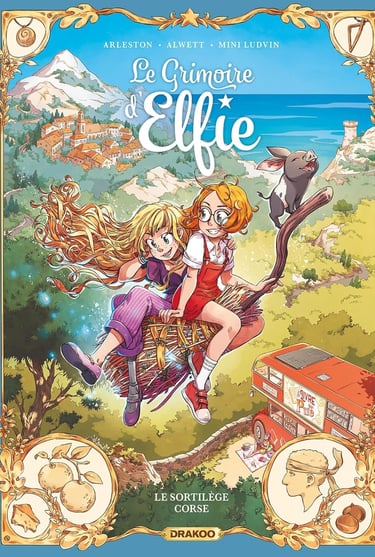 Première de couverture de la BD Le Grimoire d'Elfie 6
