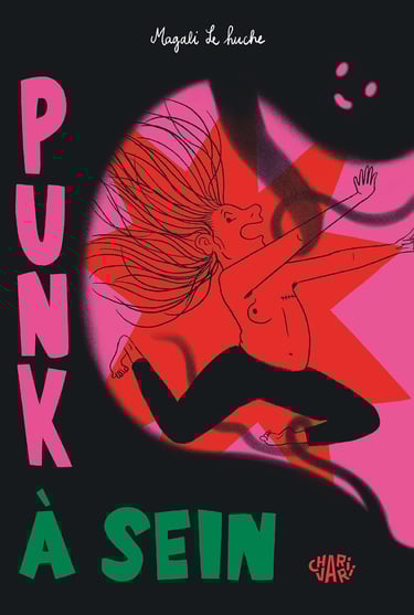 Première de couverture de la BD Punk à sein de Magali Le Huche