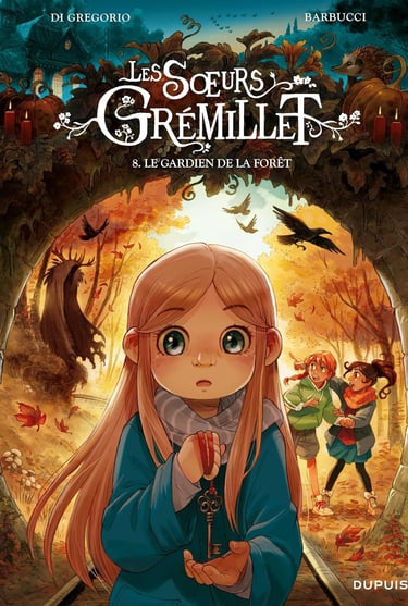 Première de couverture du tome 8 de la BD Les soeurs Grémillet
