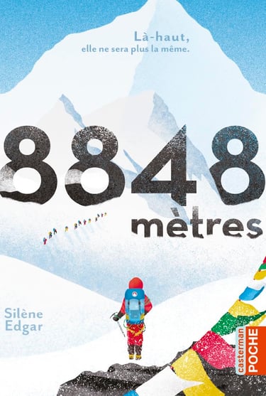 Première de couverture du roman 8848 mètres de Silène Edgar