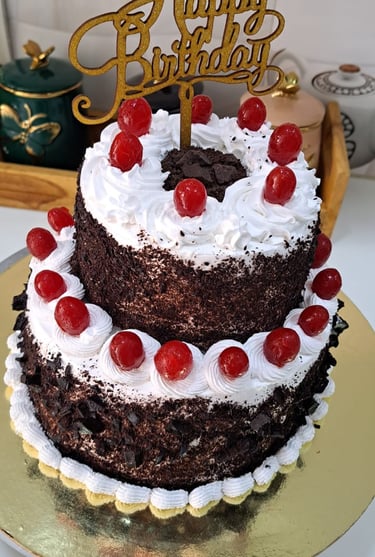 2 Tier Flavor Cake