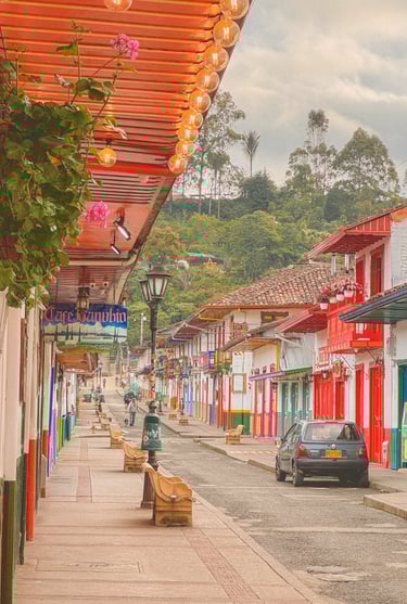 Charming Colorful Salento in Colombia