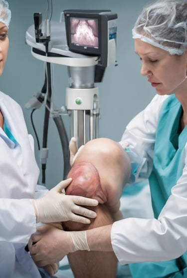 a nurse and a nurse in a hospital