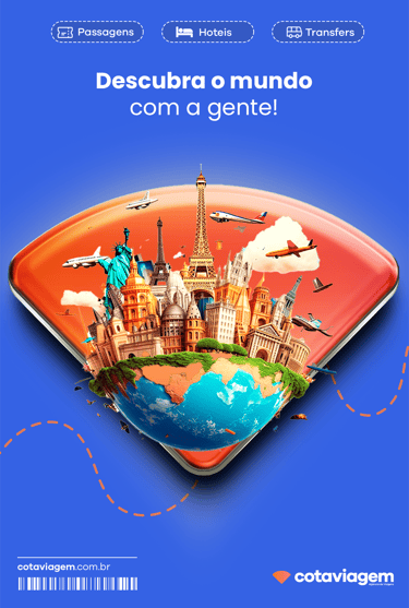 a smartphone with a picture of a city on it