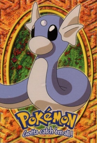E10 Of E12 Dratini Topps Pokémon The First Movie