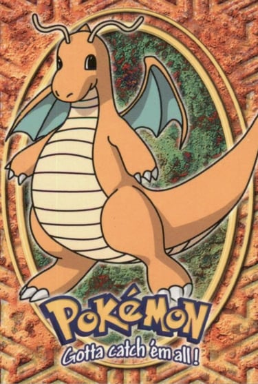E12 of E12 Dragonite Topps Pokémon The First Movie