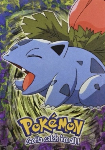 E2 Of E12 Ivysaur Topps Pokémon The First Movie