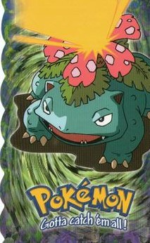 E3 Of E12 Venusaur Topps Pokémon The First Movie Die Cut