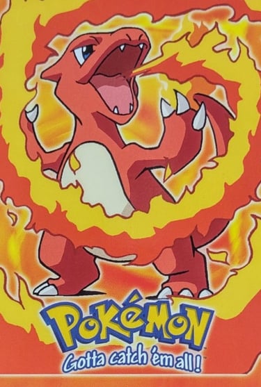 E5 Of E12 Charmeleon Topps Pokémon The First Movie