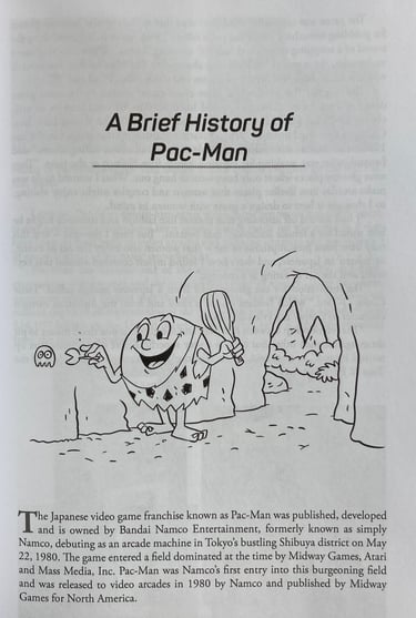 Mark Arnold Pac-Man Cartoon Book Art