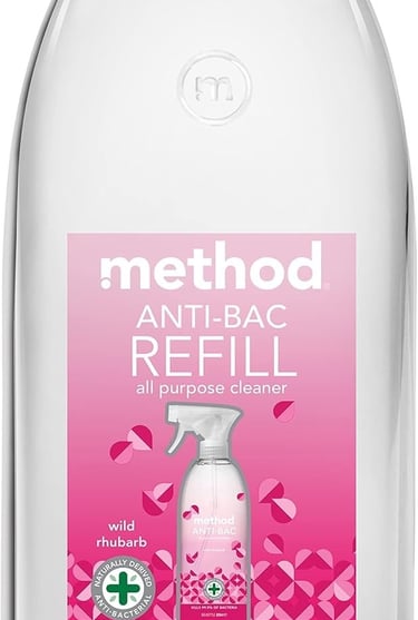 a bottle of cleaner with a bottle of cleaner