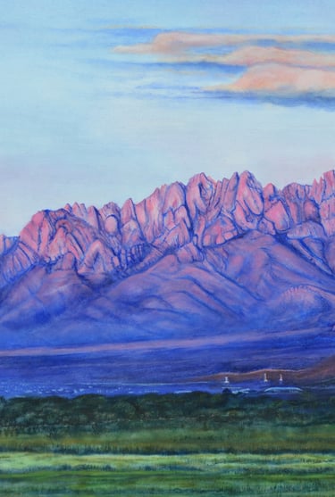 What a View by New Mexico Artist John Dick-Peddie