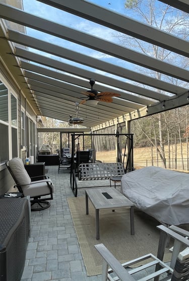 porch addition Charlotte, NC