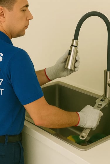 Remplacement installation robinet mitigeur d evier devis tarif plombier caluire 69300