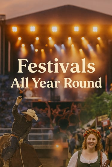texas festivals all year round